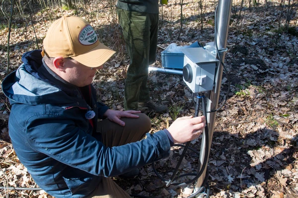 First Monitoring Plot Installed